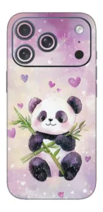Panda Love - Mobile 3D Textured Skins (Feminine Series) design